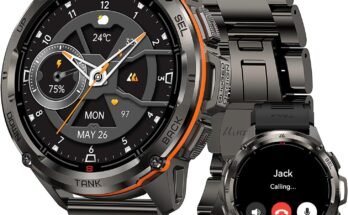 AMAZTIM T3 Ultra GPS Smart Watch for Men – The Latest Rugged Smartwatch with Power and Performance