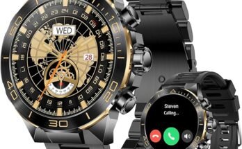 Smart Watch for Men Luxury HD Screen Smartwatch Review